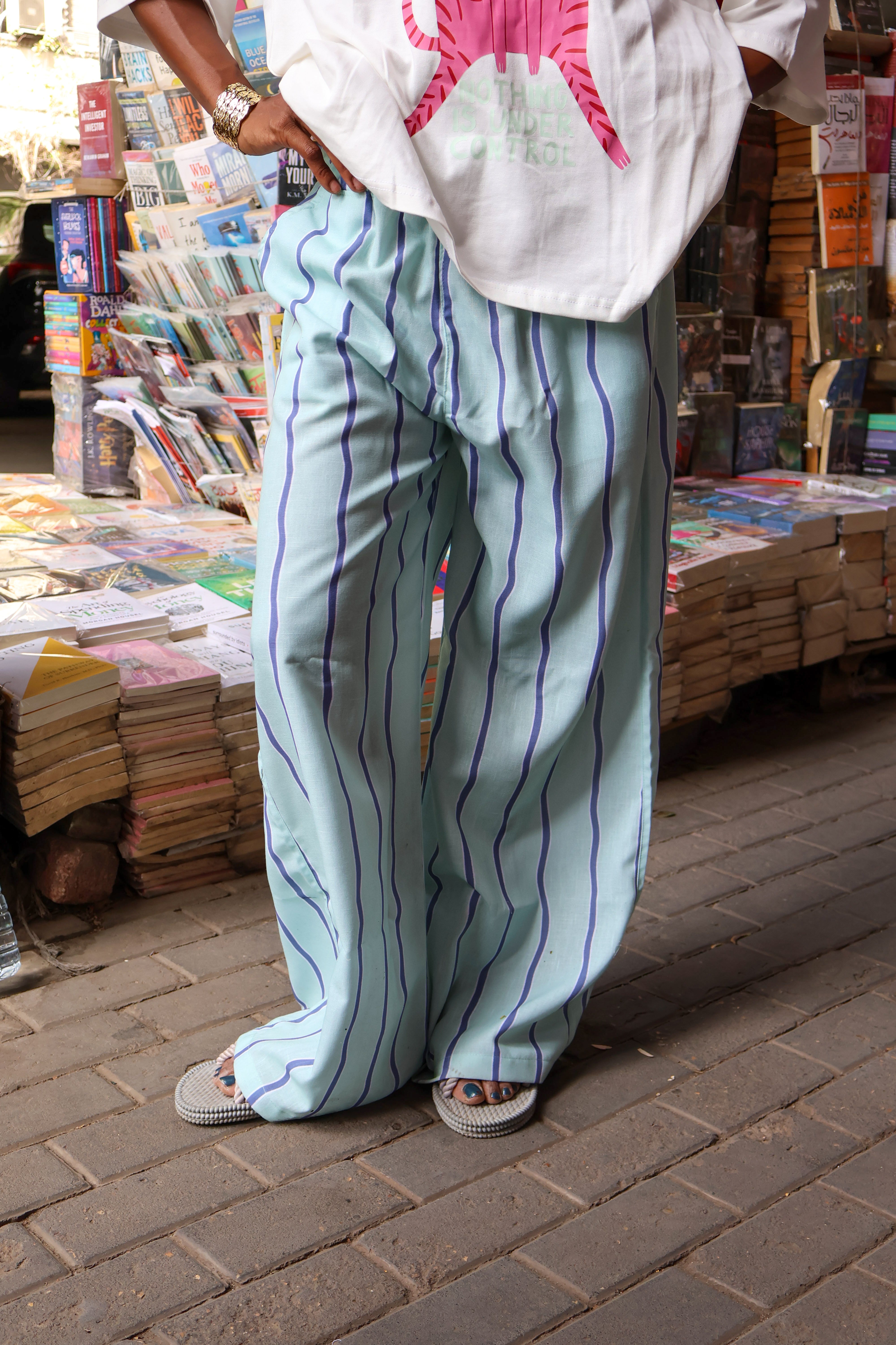 Marah Pants in Mint Green