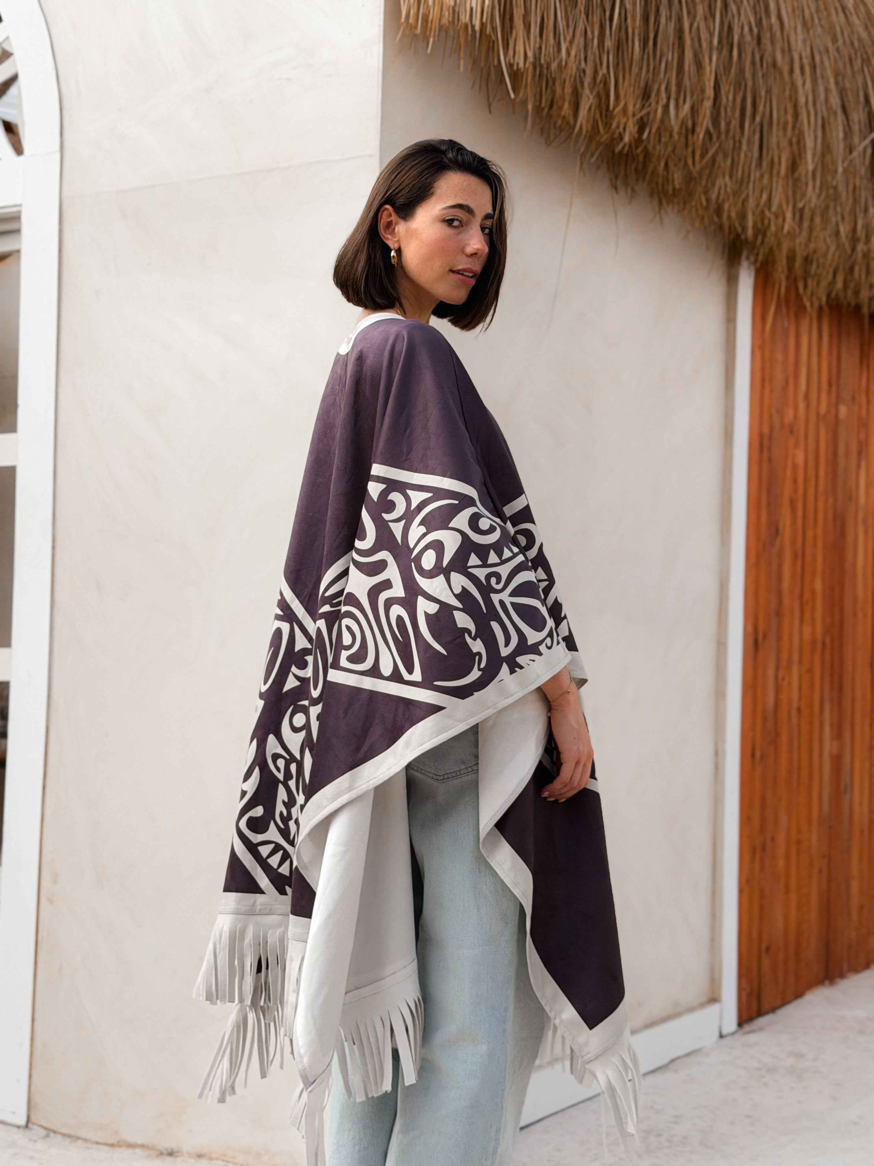 Zayra Dark Chocolate Cape