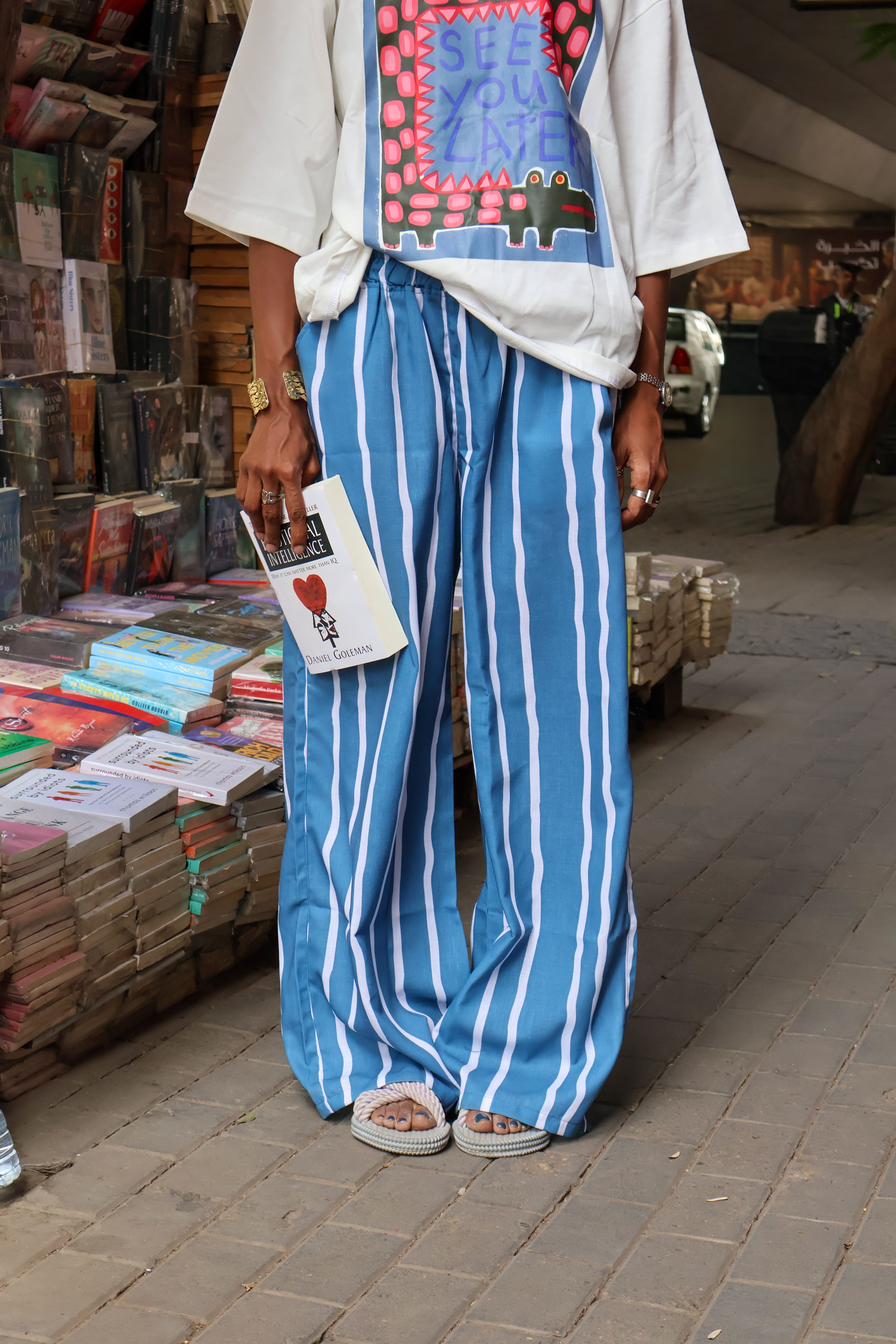 Marah Pants in Sky Blue