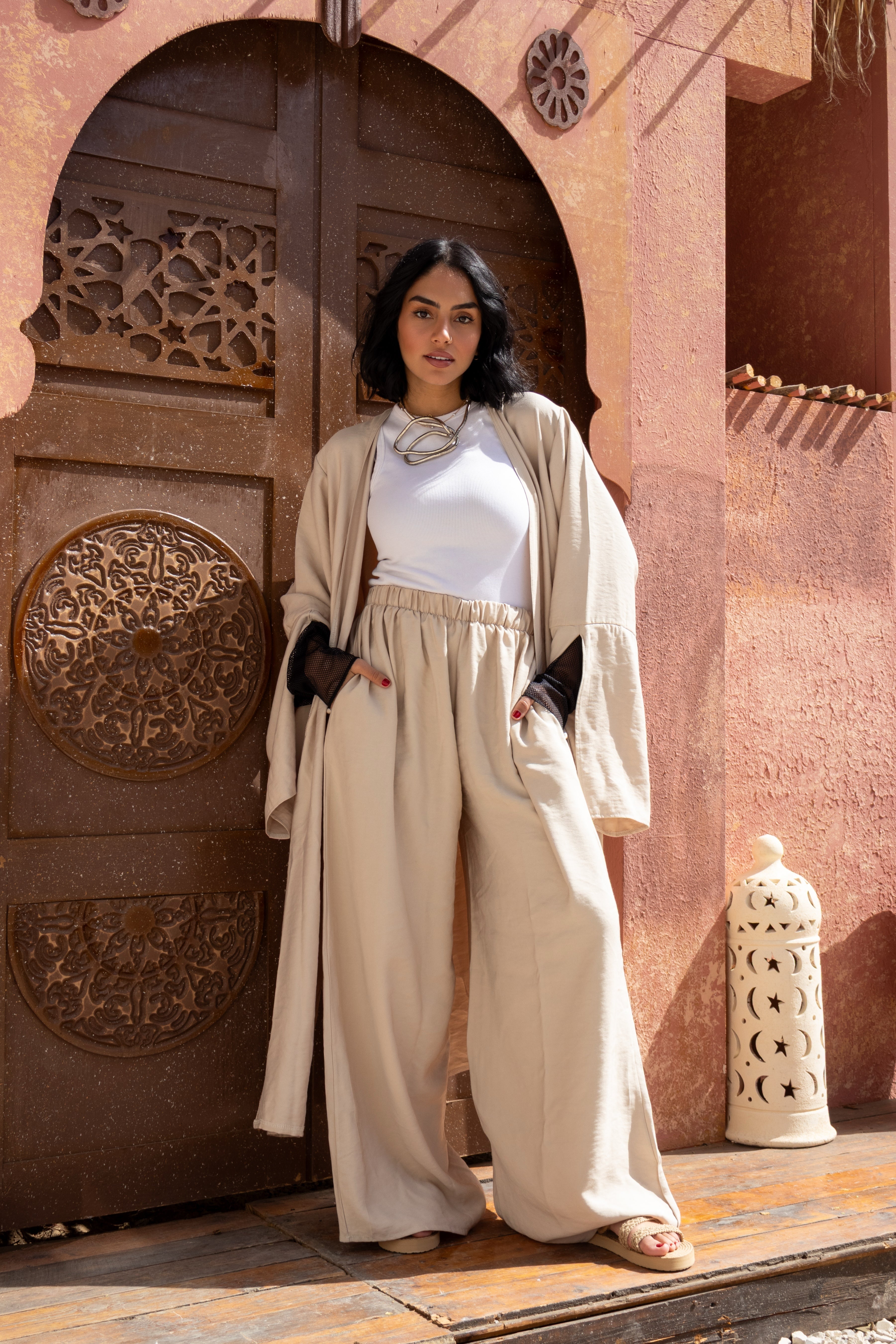 Beige Hawa Set - BerriessDesigns