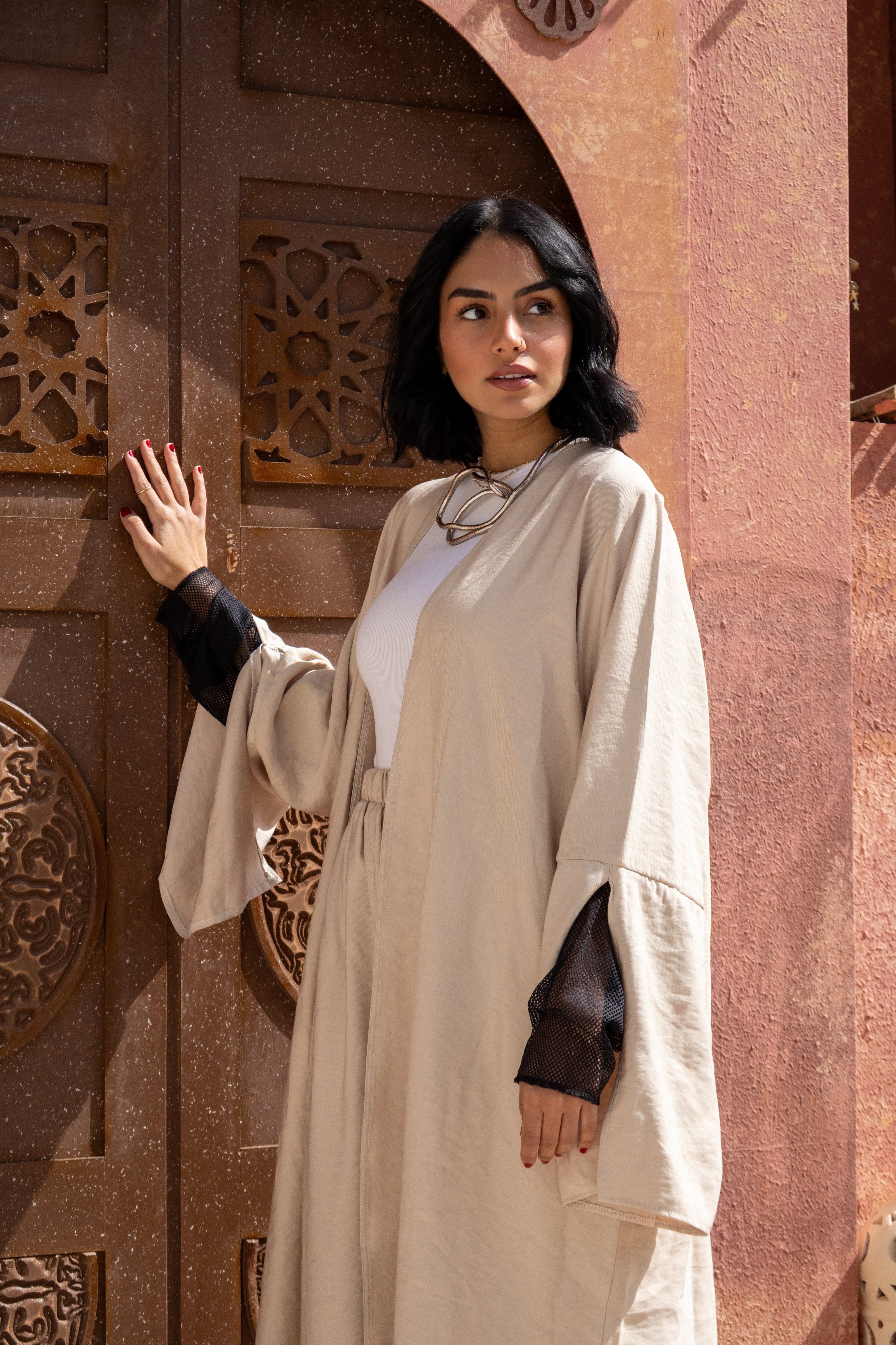 Beige Hawa Set - BerriessDesigns