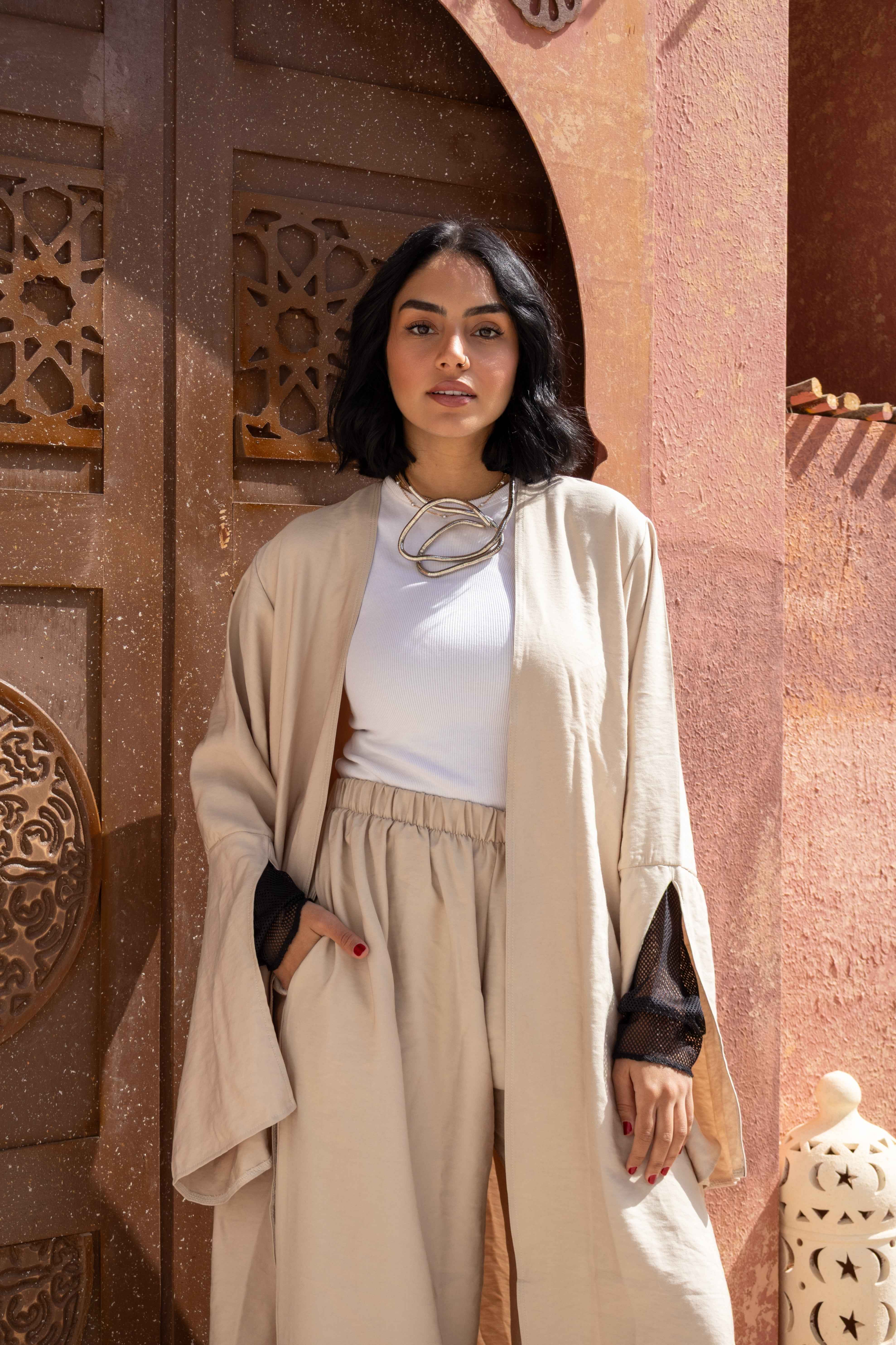 Beige Hawa Set - BerriessDesigns