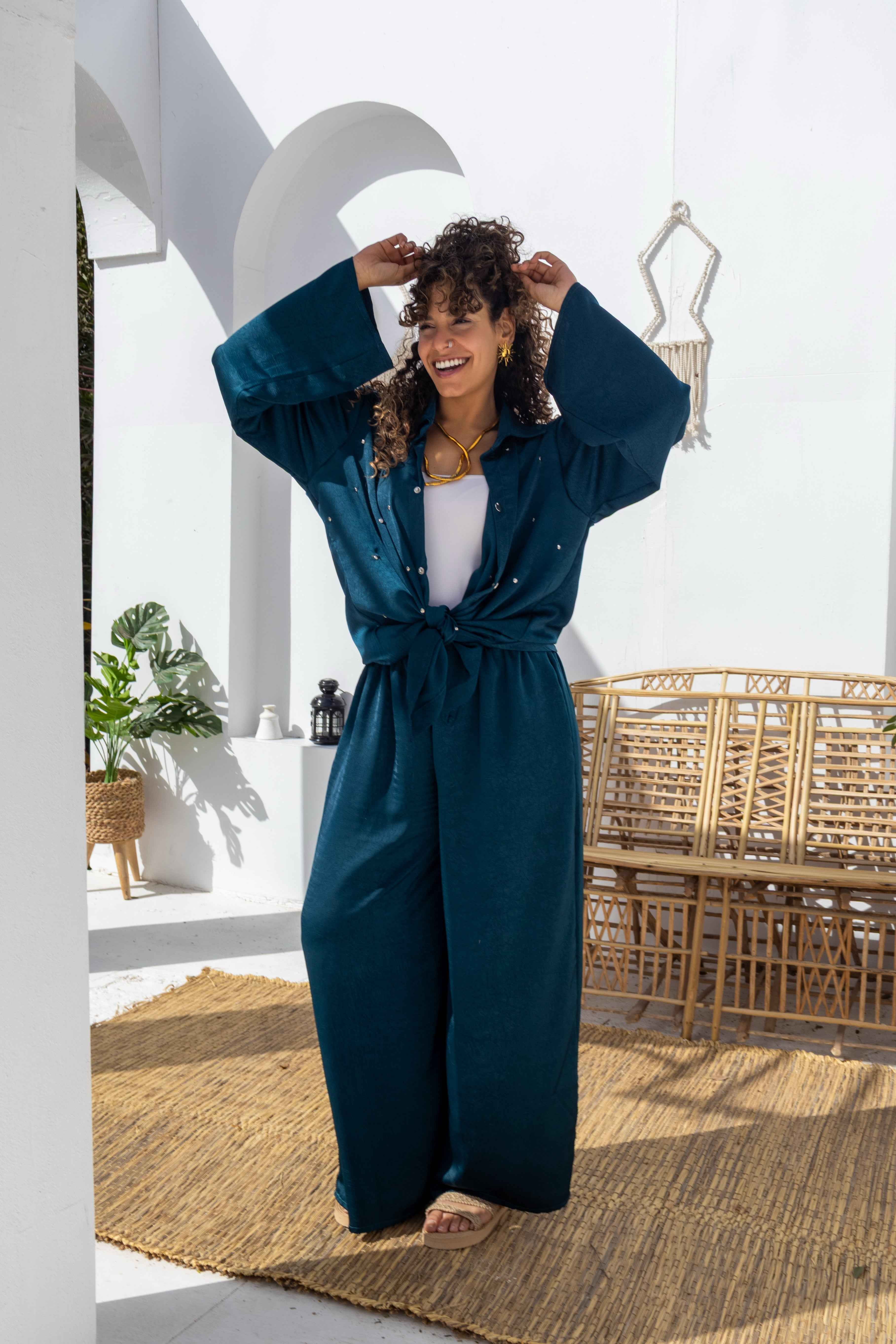 Deep Teal Nojoum Set - BerriessDesigns