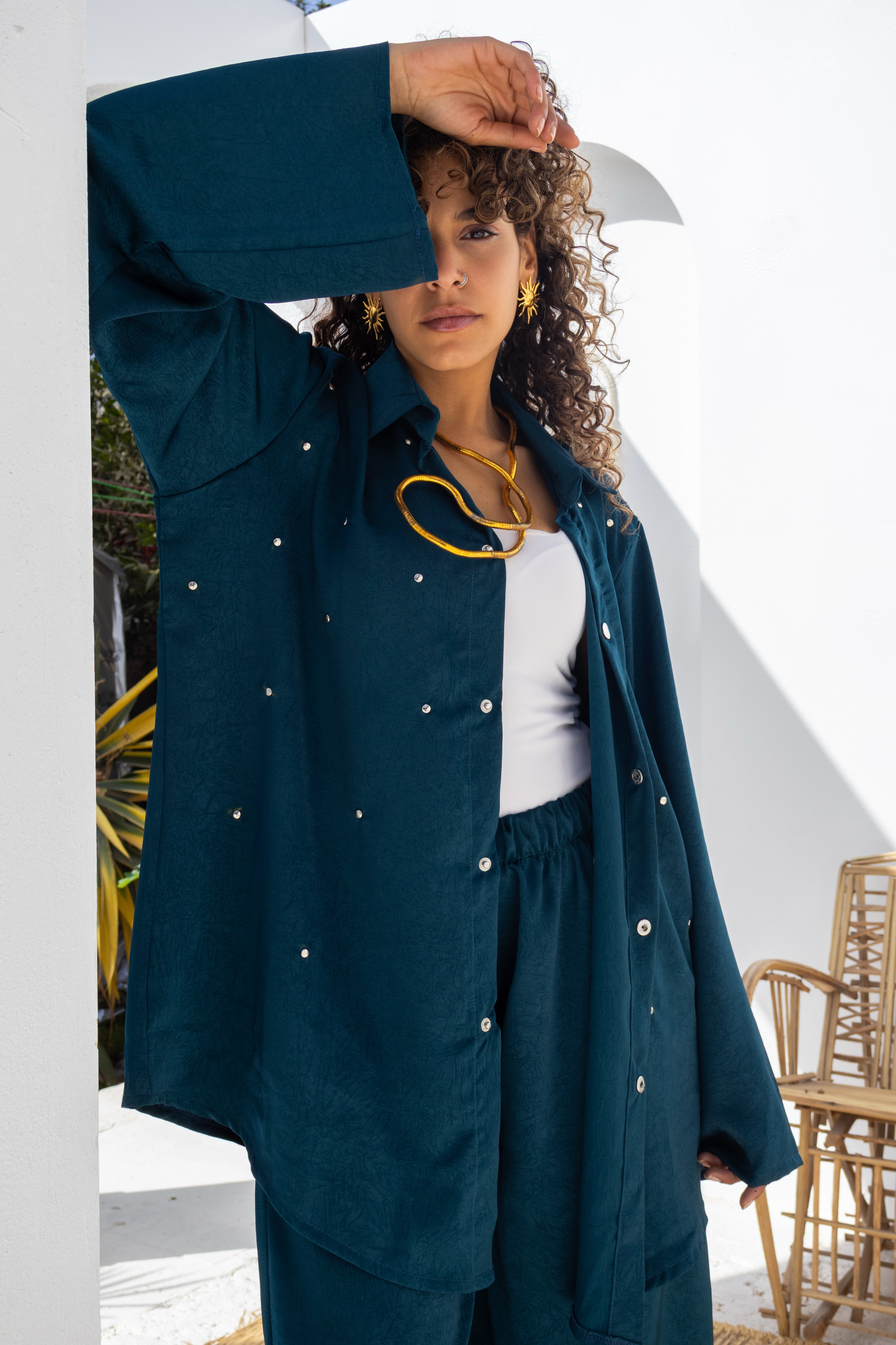 Deep Teal Nojoum Set - BerriessDesigns