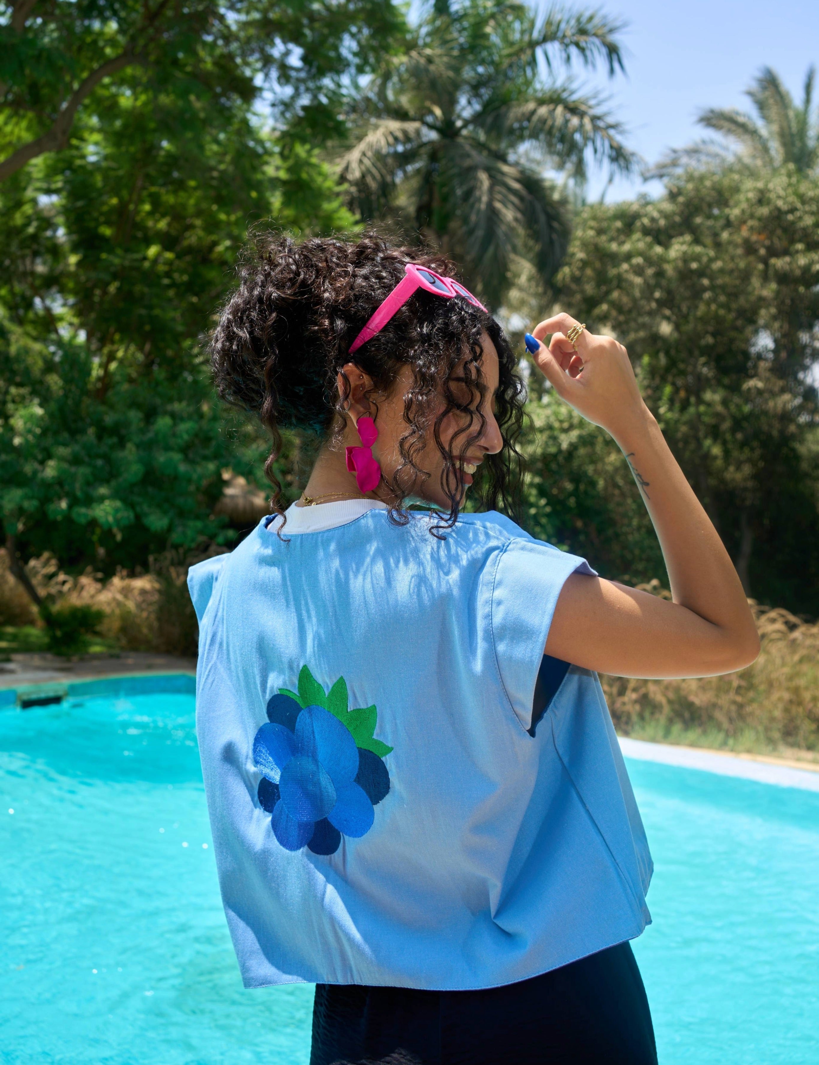 Double - Faced Berries Vest - BerriessDesigns