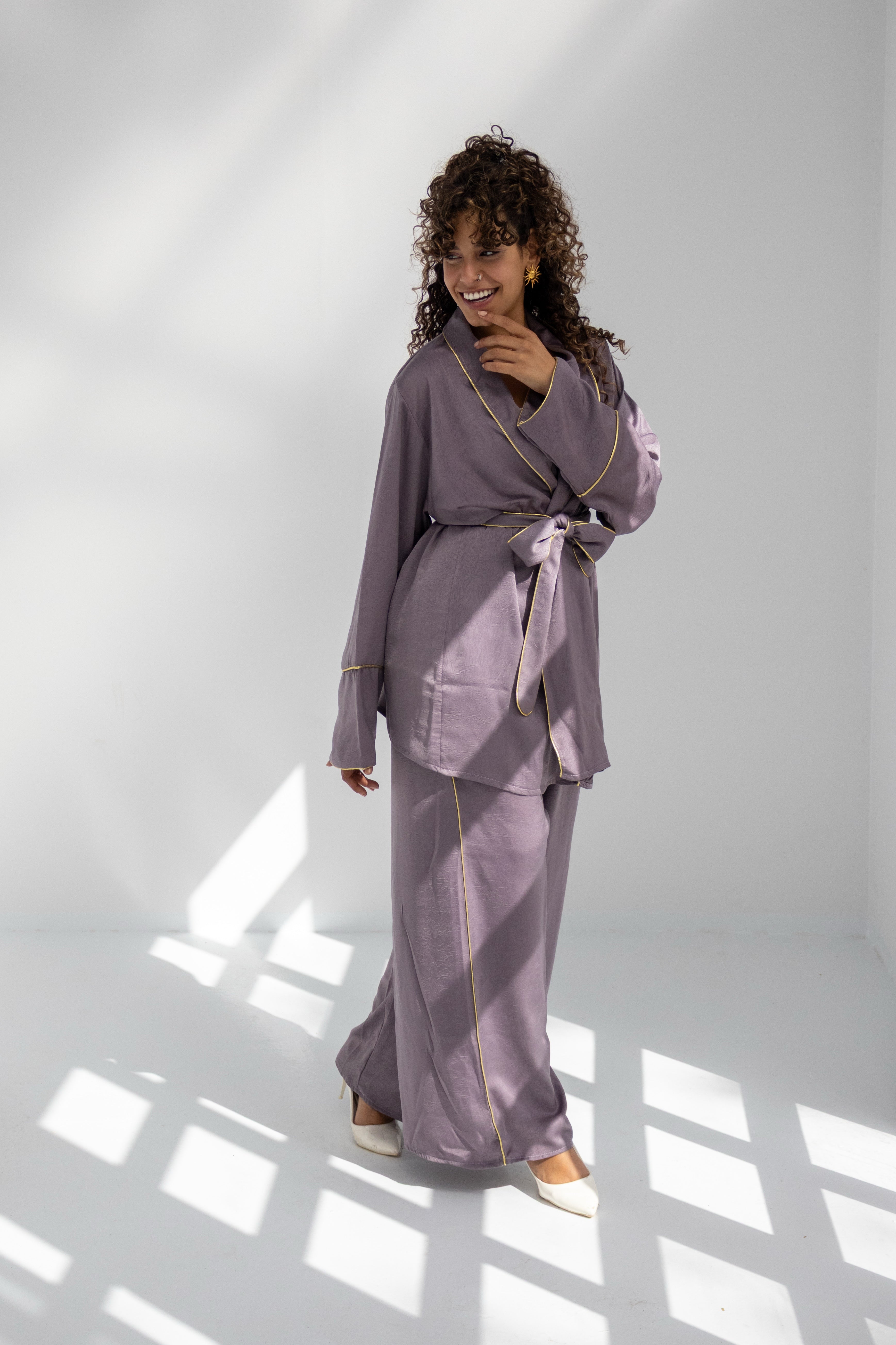 Dusty Mauve Layali Set - BerriessDesigns