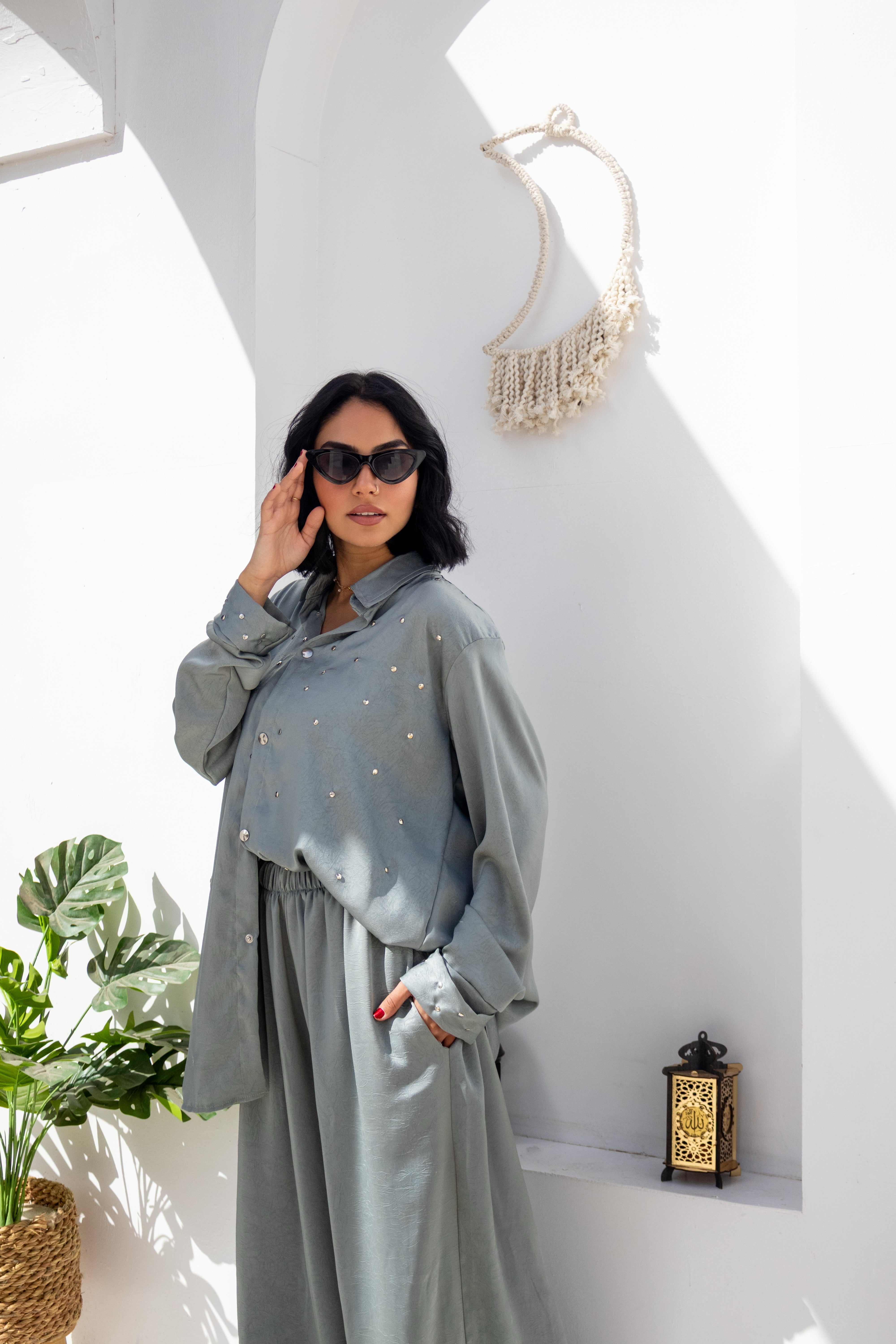 Dusty Sage Nojoum Set - BerriessDesigns