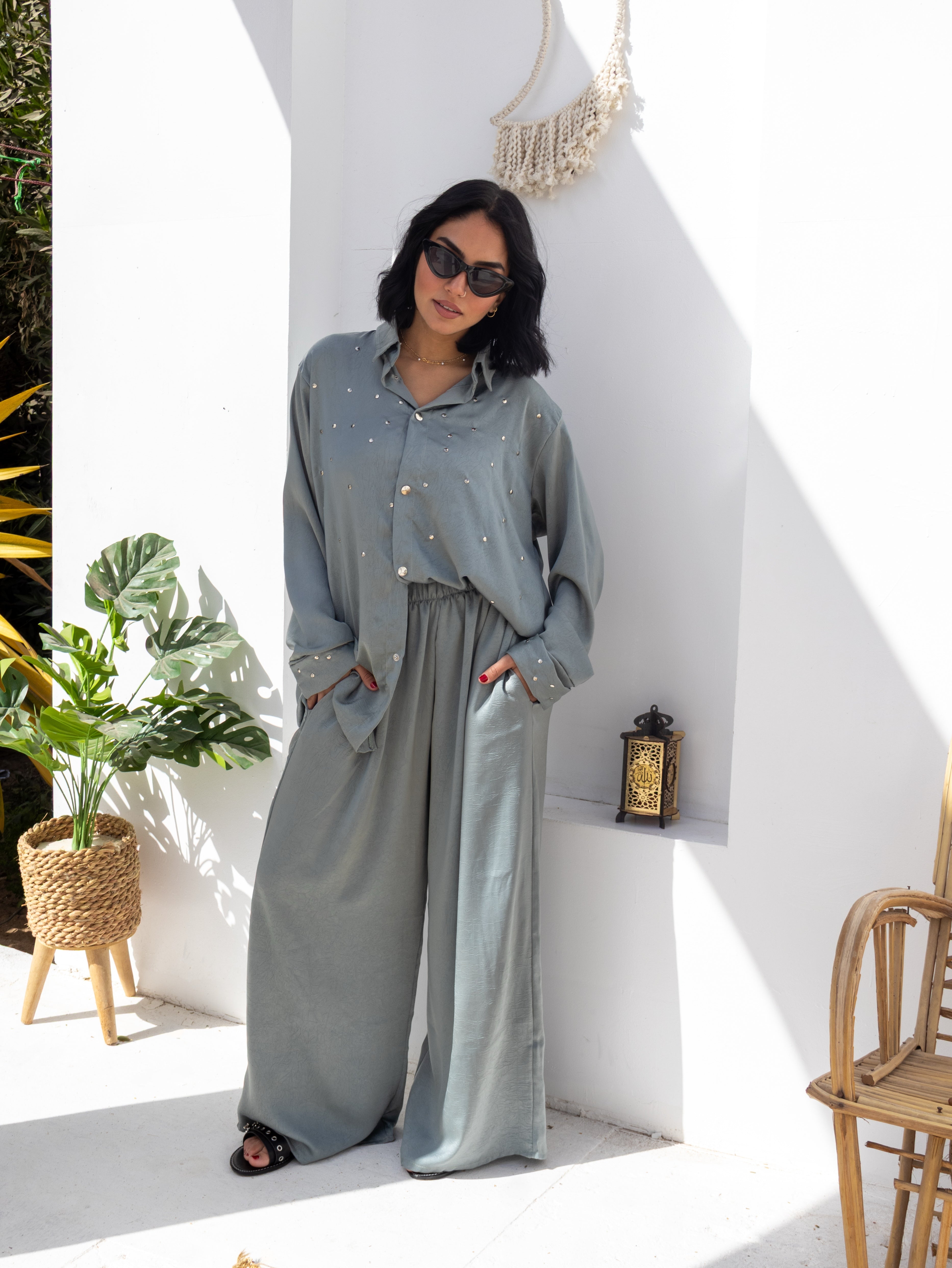 Dusty Sage Nojoum Set - BerriessDesigns