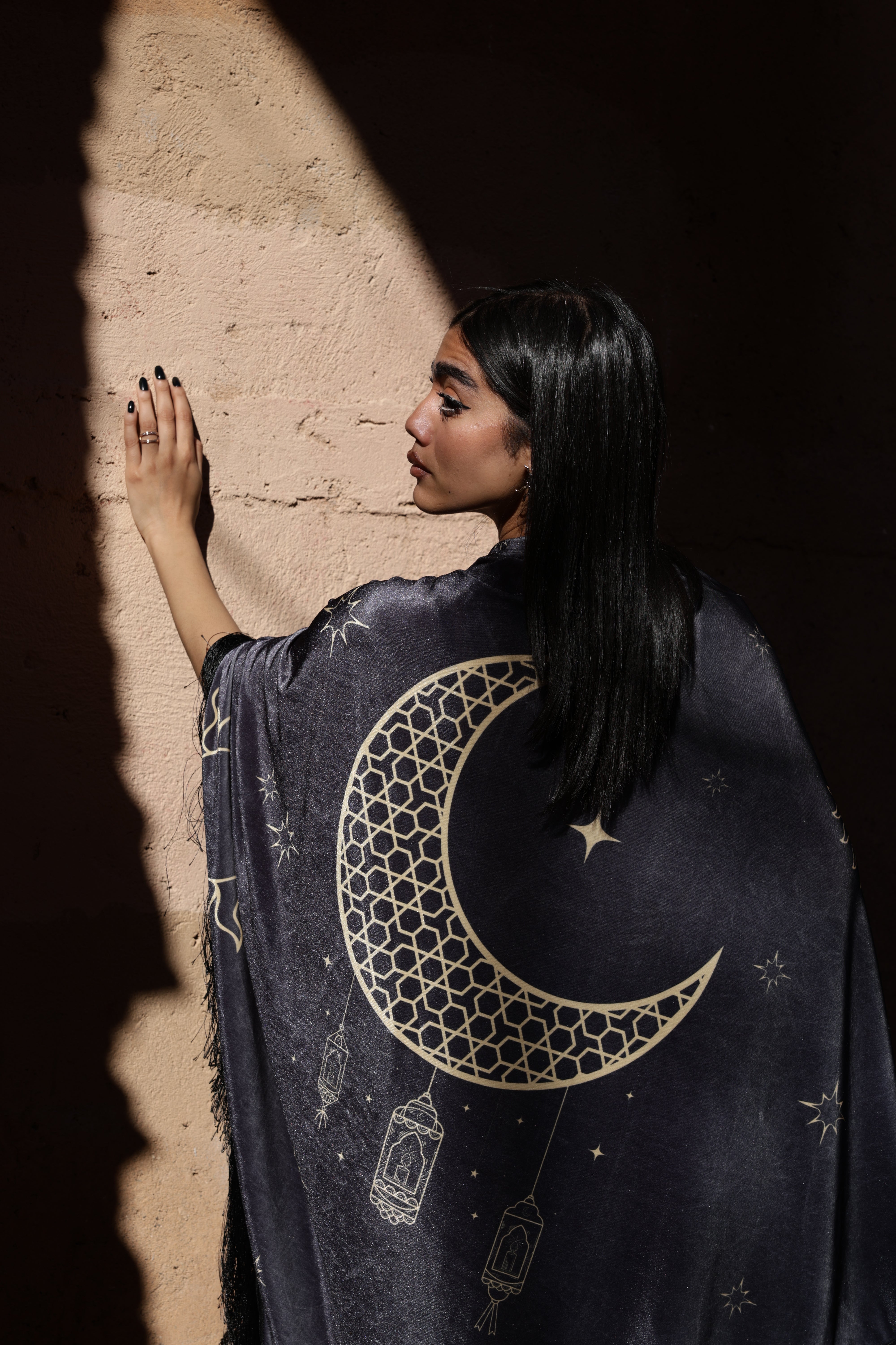 Khayaal Black Cape (Mini) - BerriessDesigns