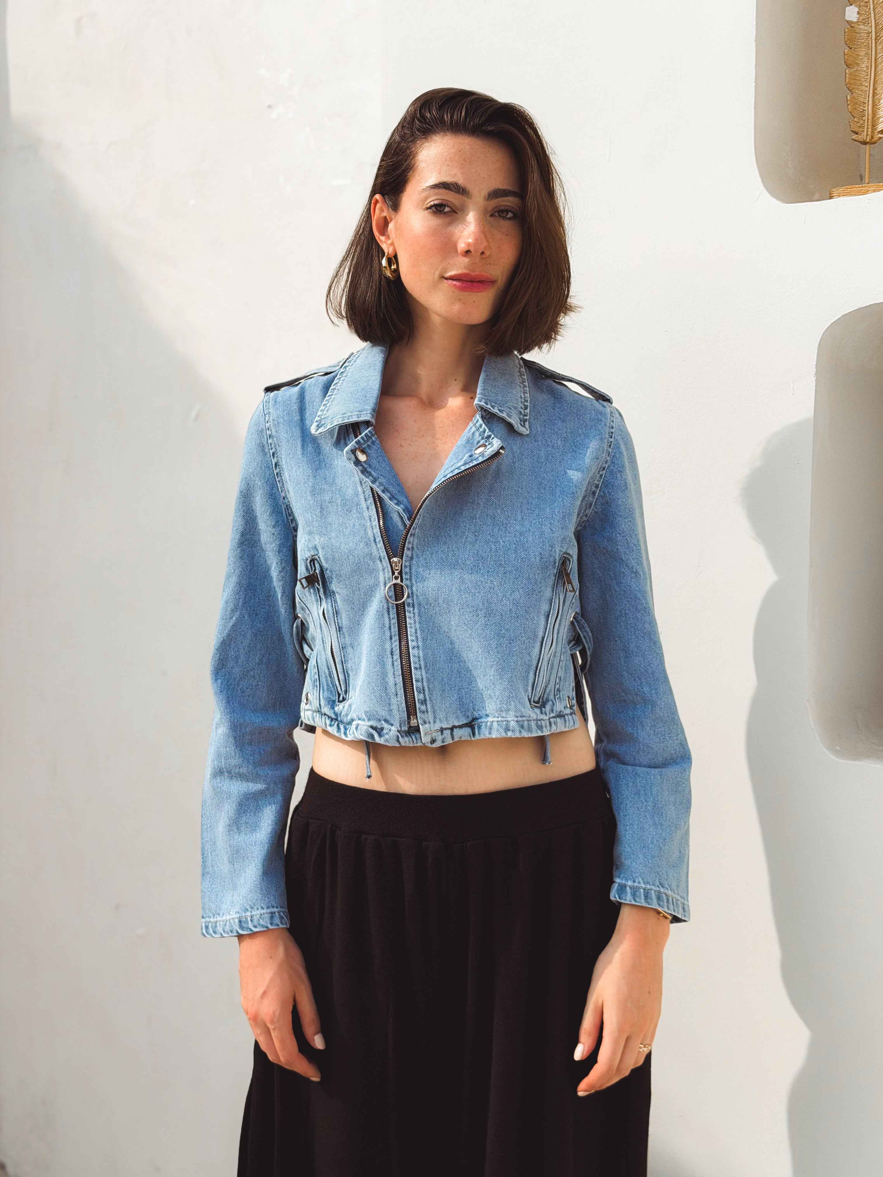 Tala Jacket – Cropped Denim Jacket
