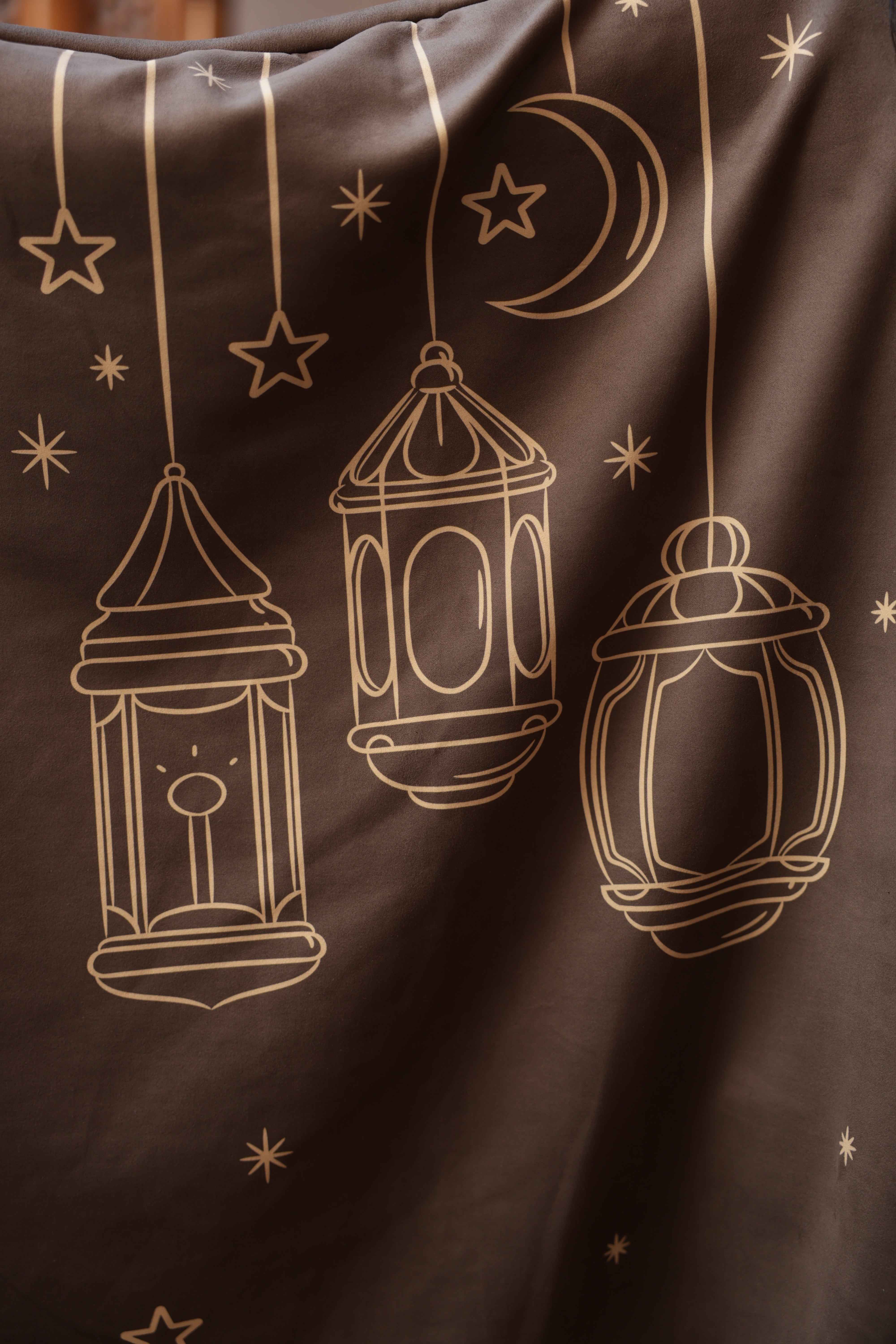 Turath Mocha Grey Cape - BerriessDesigns