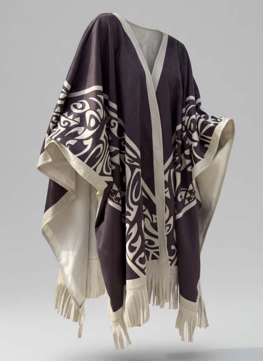 Zayra Dark Chocolate Cape - BerriessDesigns