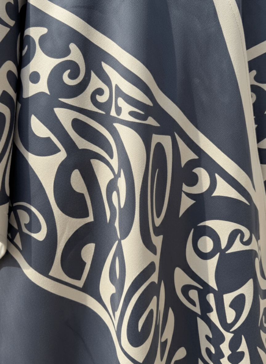 Zayra Navy Blue Cape - BerriessDesigns