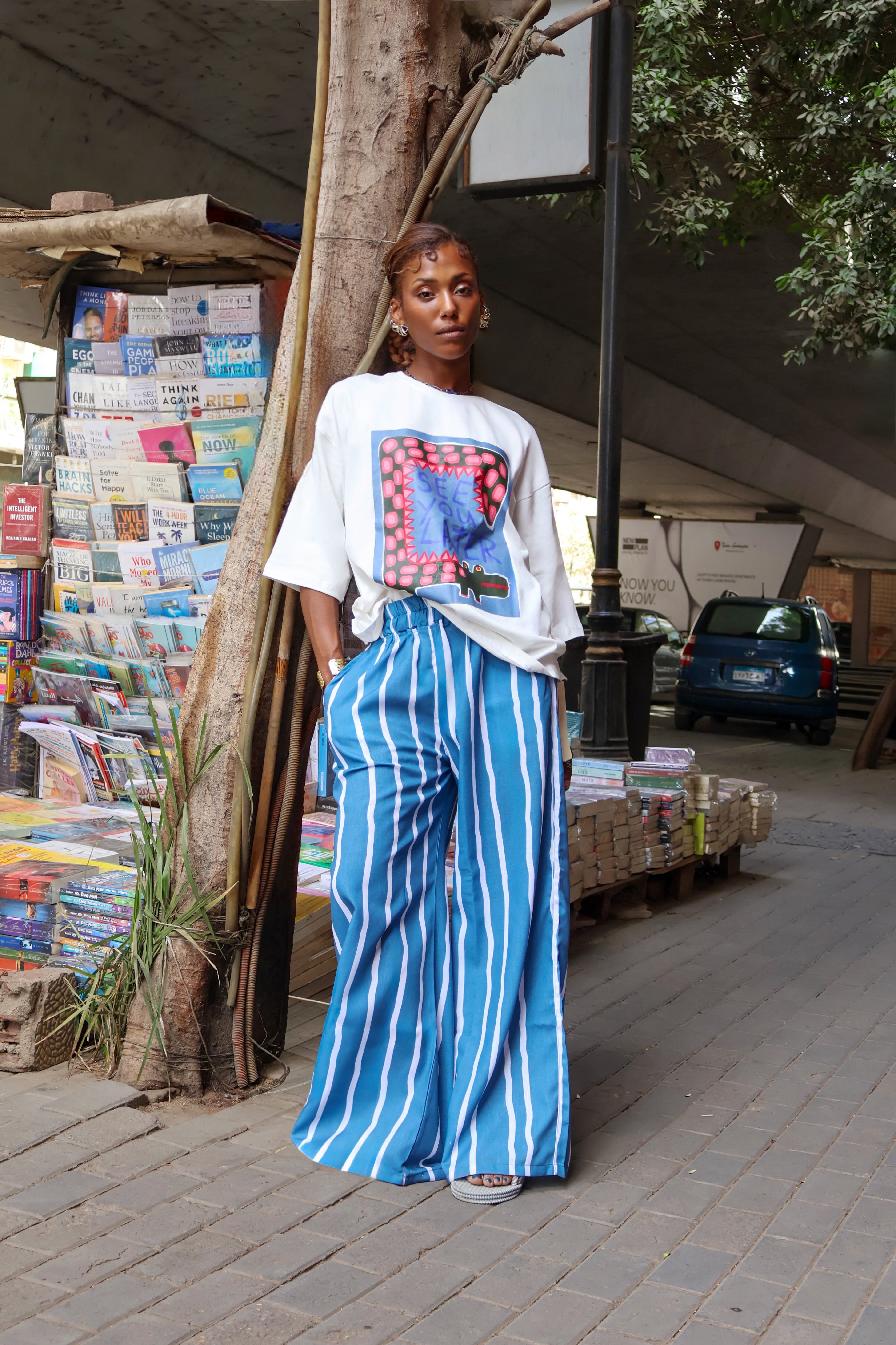 Marah Pants in Sky Blue