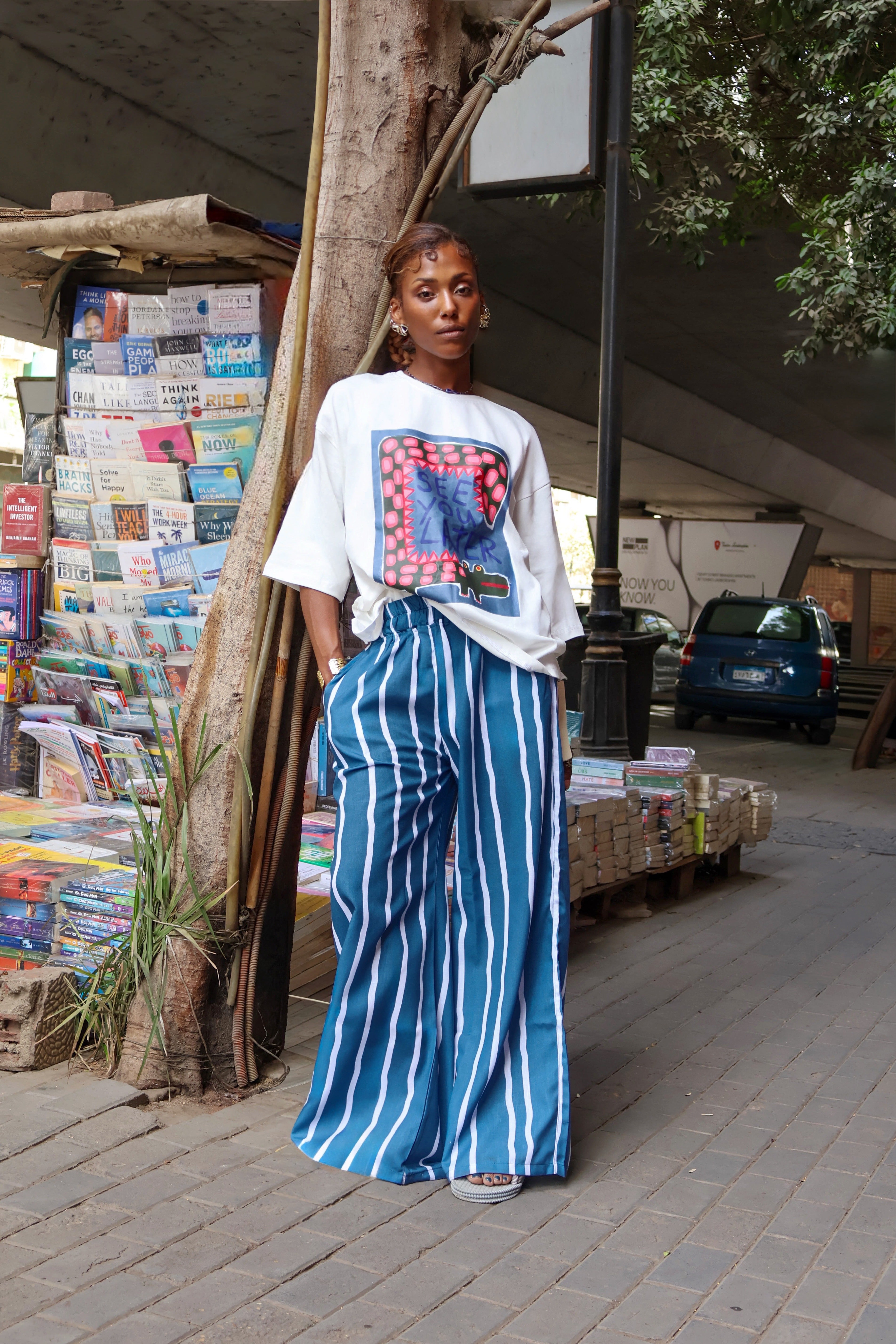 Marah Pants in Sky Blue
