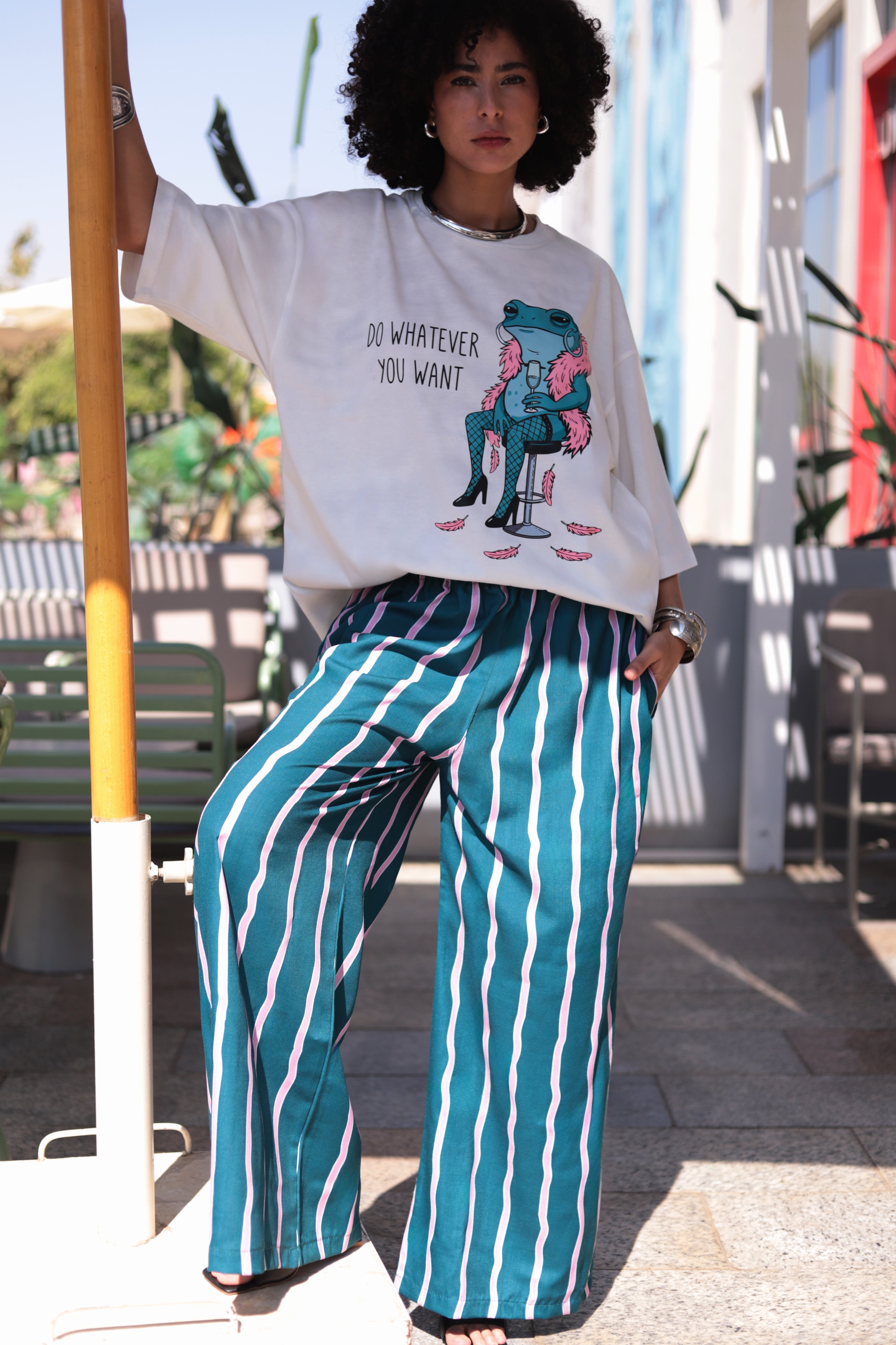 Marah Set in Deep Teal Green