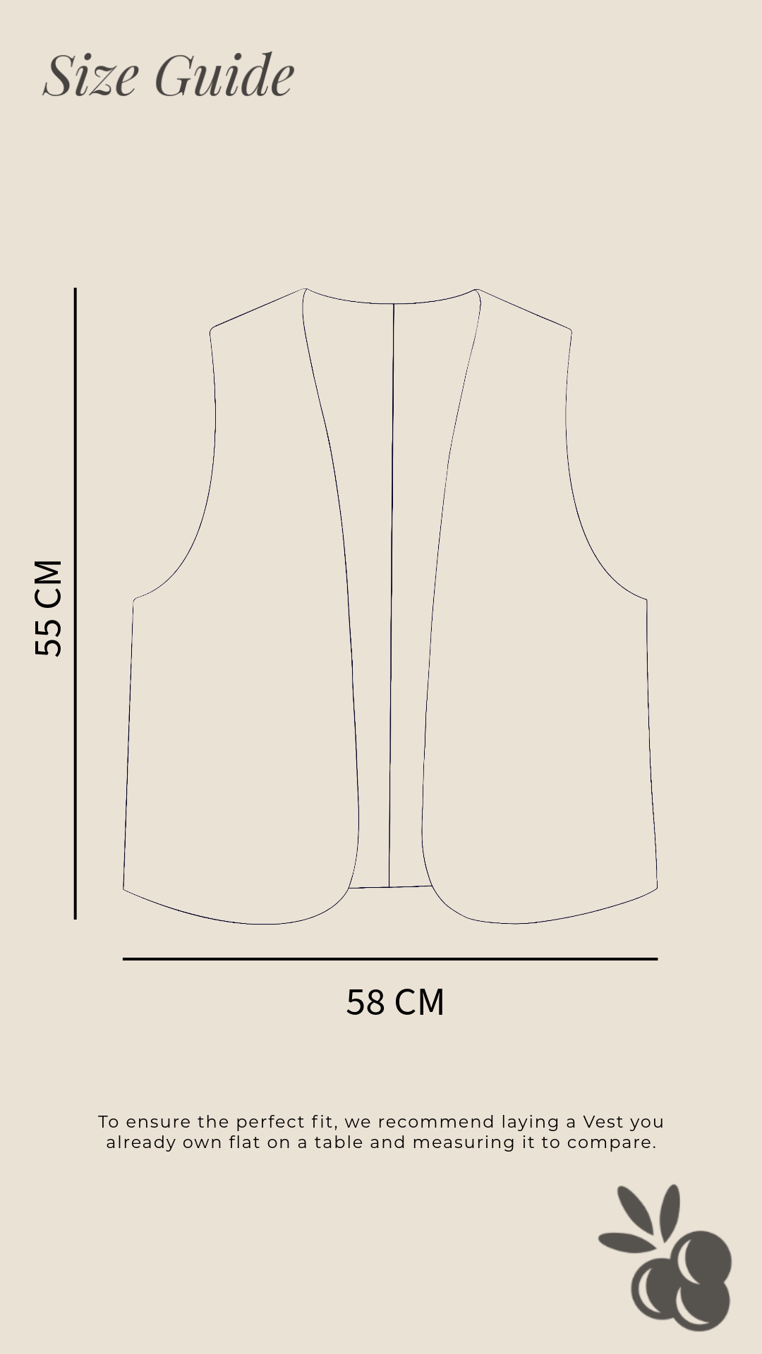 The Jazi Vest in Deep Earthy Brown