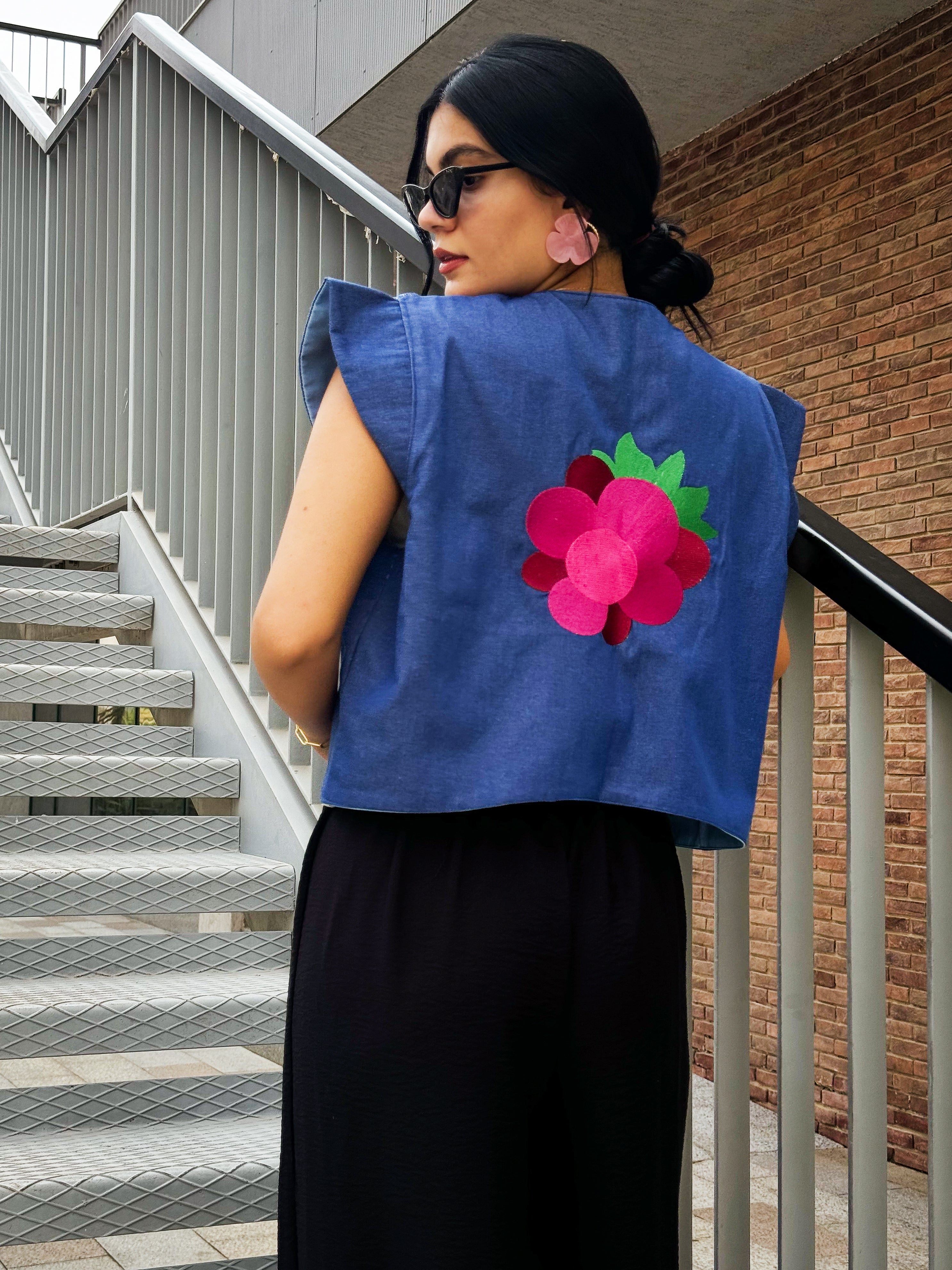 Double - Faced Berries Vest - BerriessDesigns