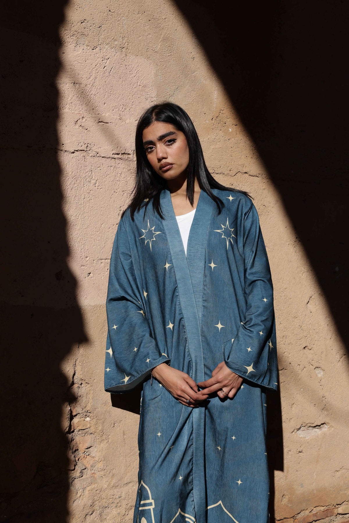 Fajr Blue Kimono - BerriessDesigns