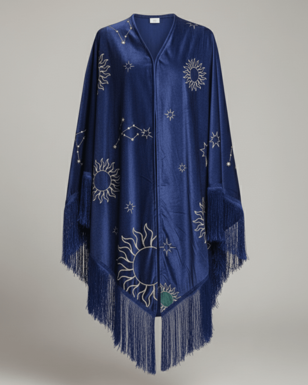 Khayaal Blue Cape - BerriessDesigns