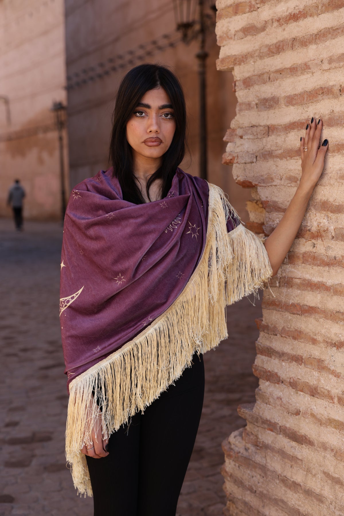 Khayaal Mulberry Cape (Mini) - BerriessDesigns