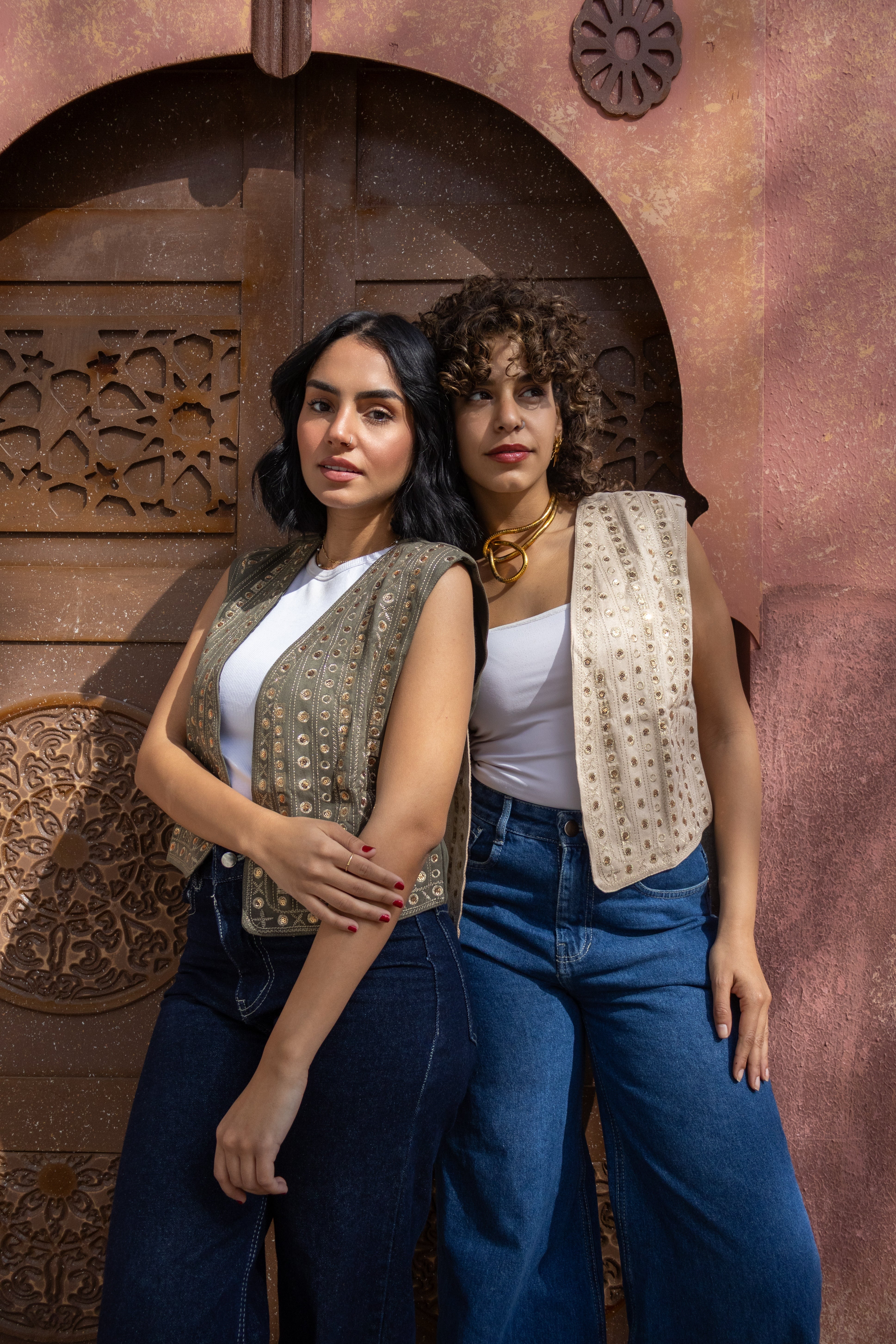 Olive Green Helal Vest - BerriessDesigns