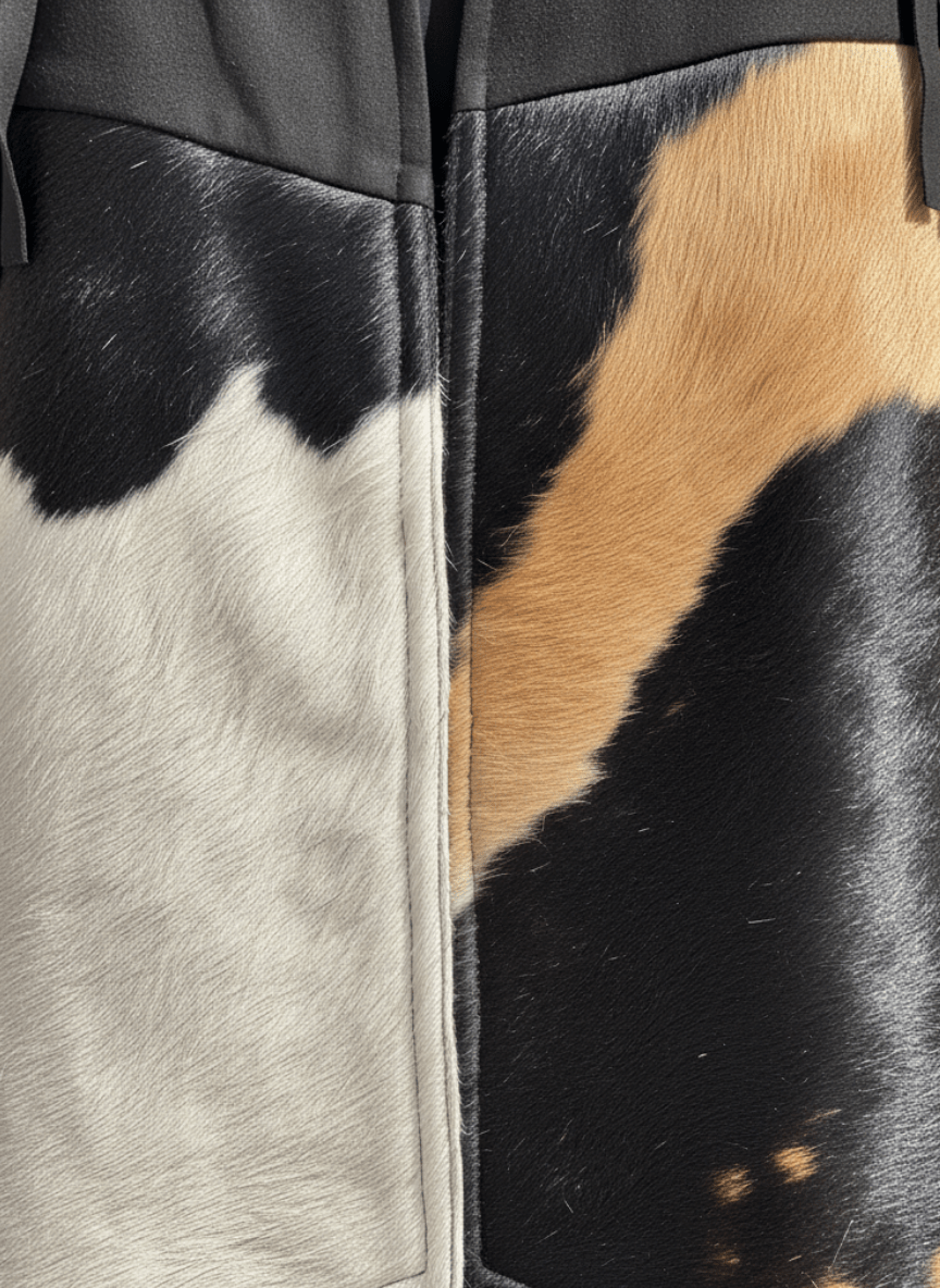 Velura Vest – Natural Cow Leather Vest (PATTERN 1) - BerriessDesigns