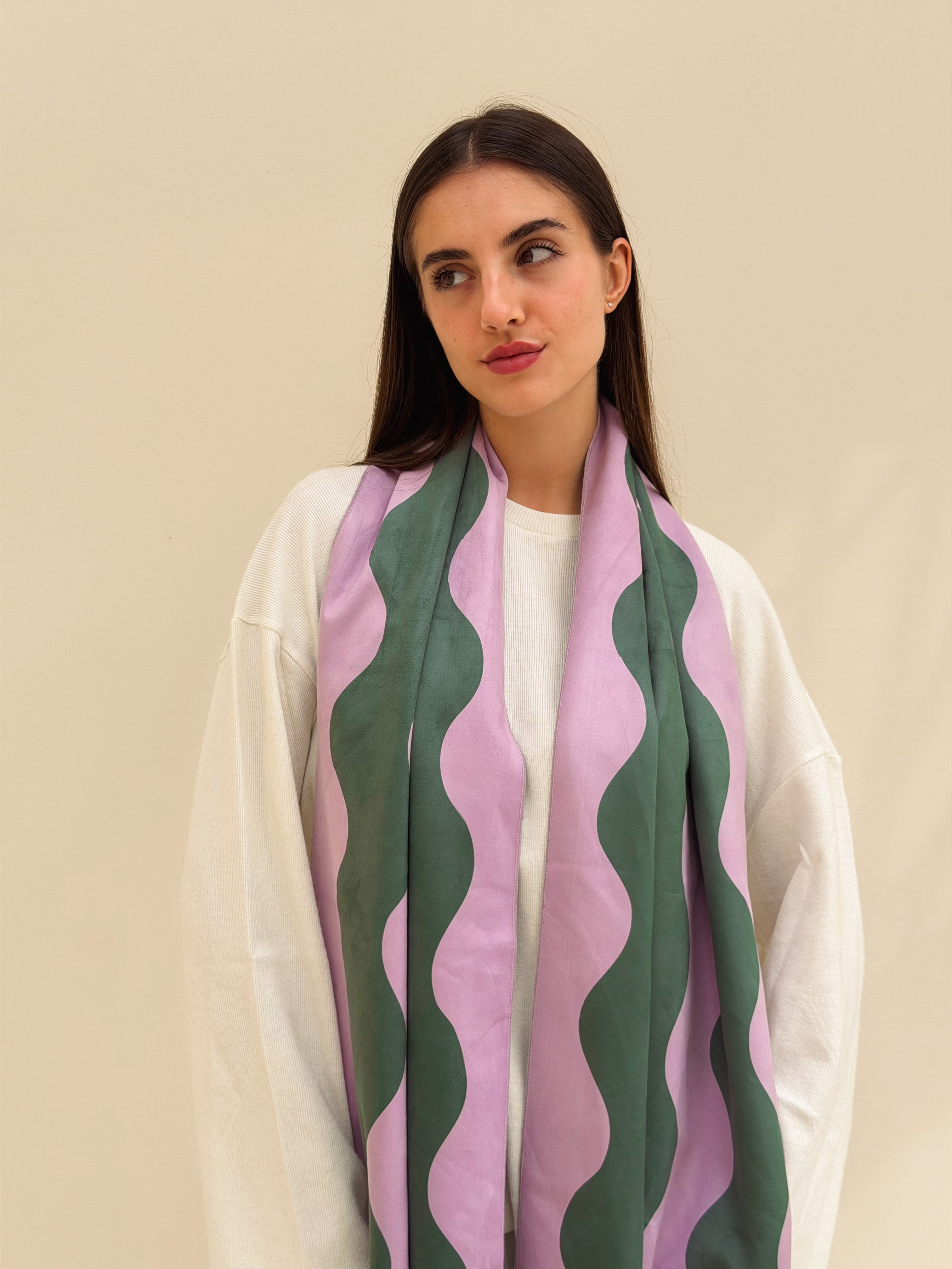 Wavy Stripe Scarf - BerriessDesigns