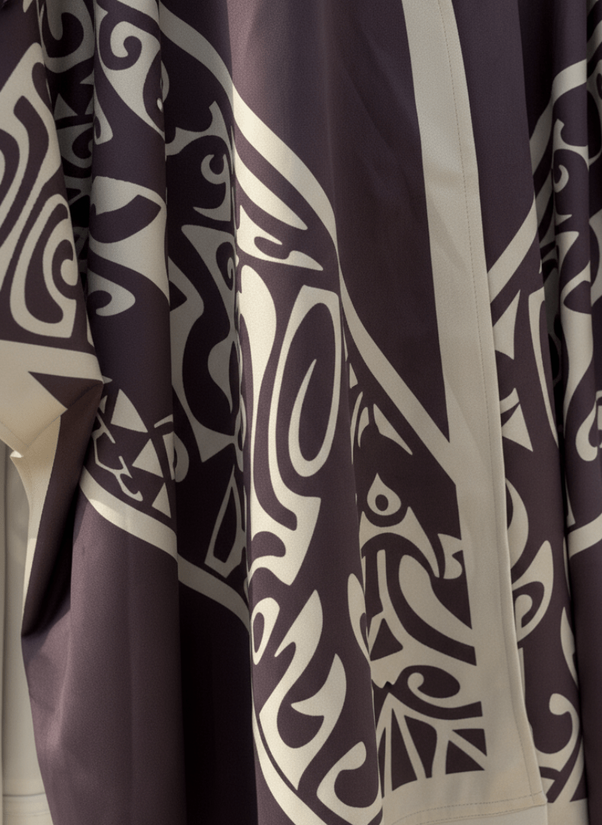 Zayra Dark Chocolate Cape - BerriessDesigns